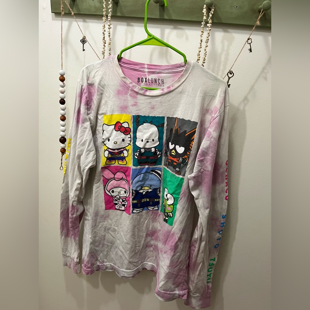 BoxLunch My Hero Academia Hello Kitty And Friends Grpahic Tee